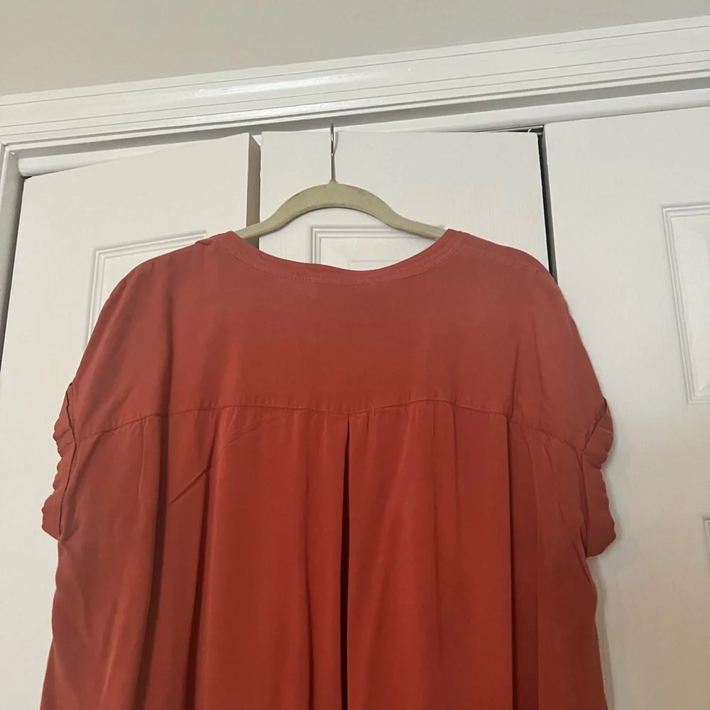 Rose & Olive Rust Blouse - Picture 5 of 9